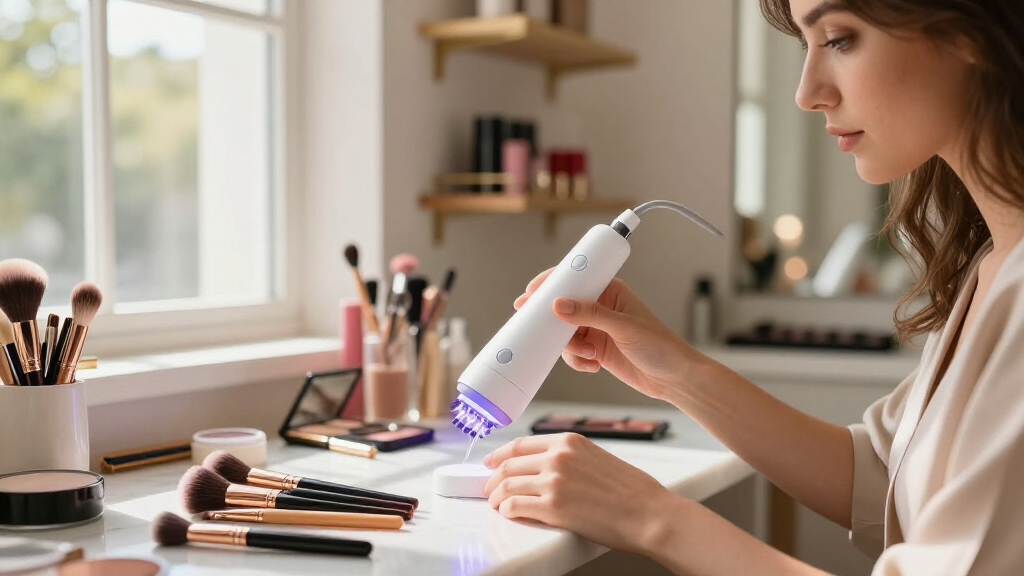 best UV makeup brush sanitizer for artists