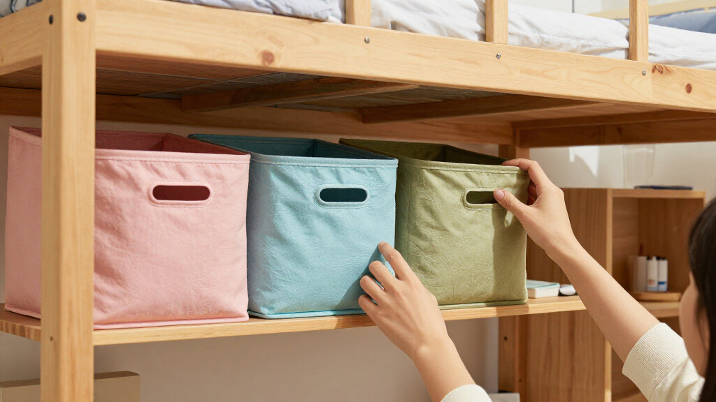 decorative storage bins for dorms