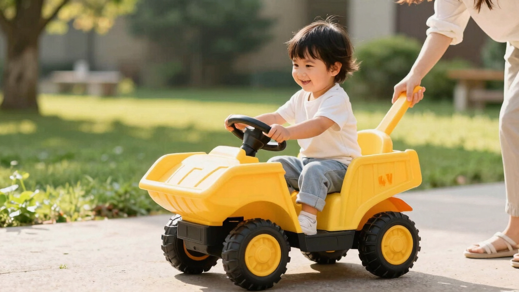 24v ride on dump truck for kids