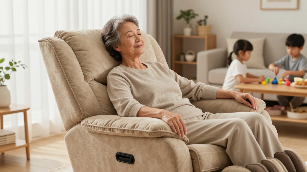 infinite position lift chairs with heat and massage
