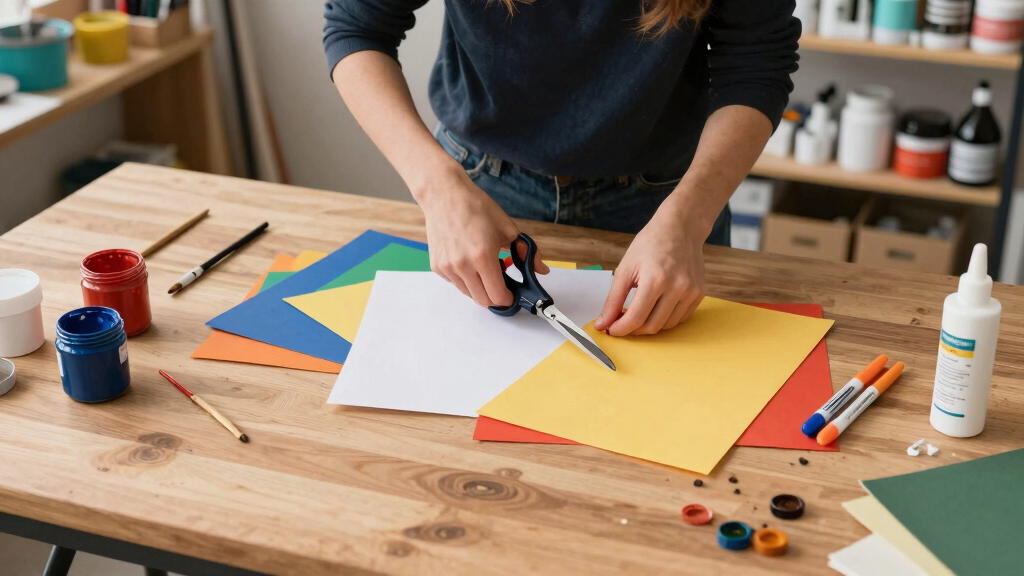 art supplies for DIY projects
