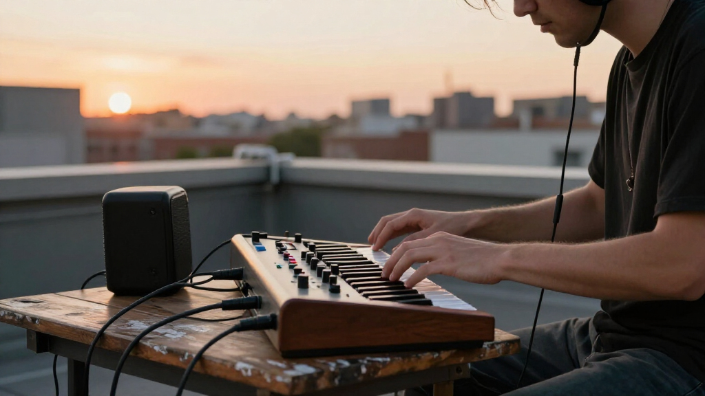 portable synthesizers for music production