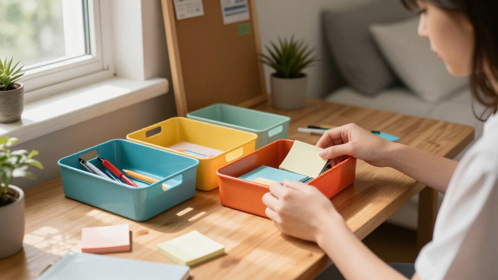 student desk organization supplies