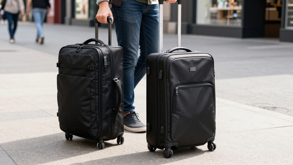 camera backpack roller carry on