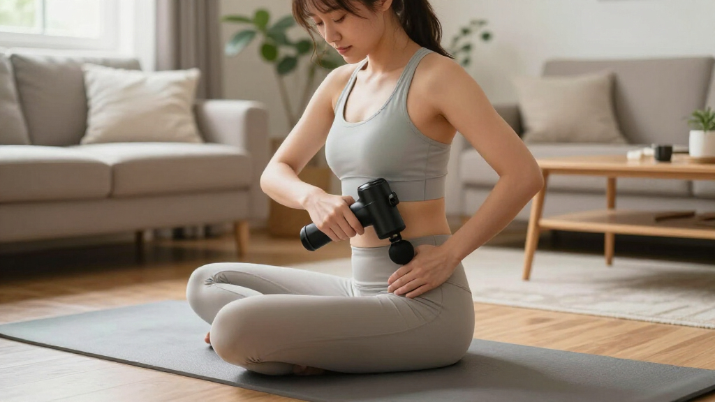 massage guns for postpartum hip pain