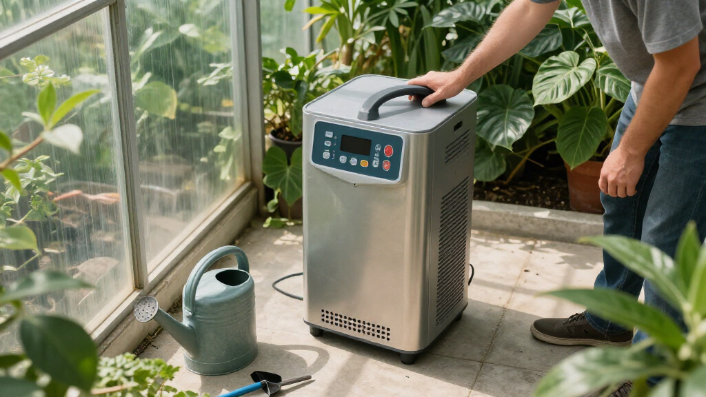 industrial dehumidifier for restoration