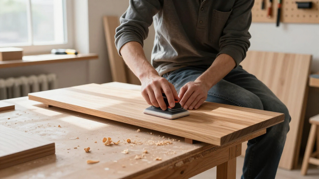best finish sanding block for furniture