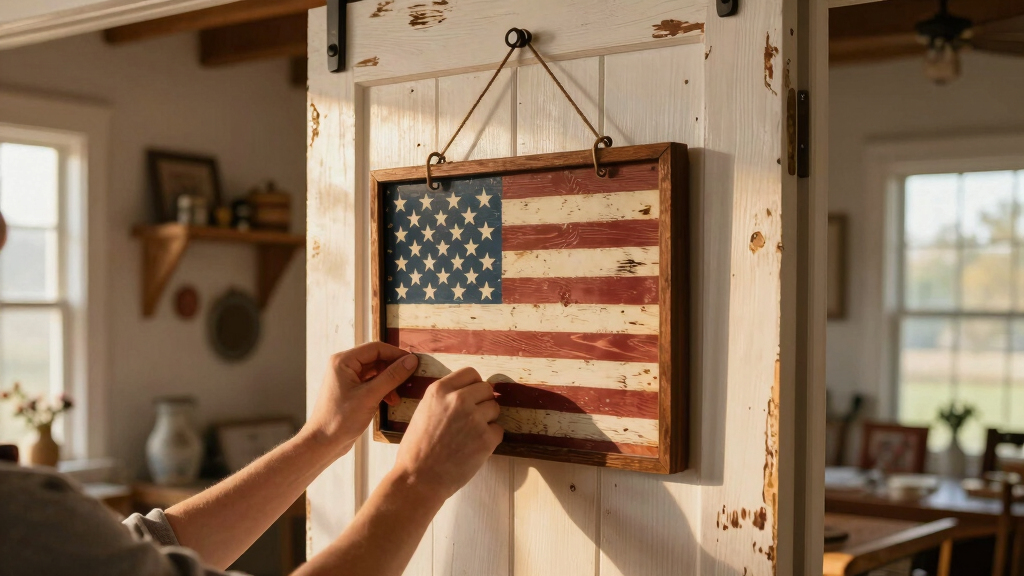 patriotic farmhouse wall art
