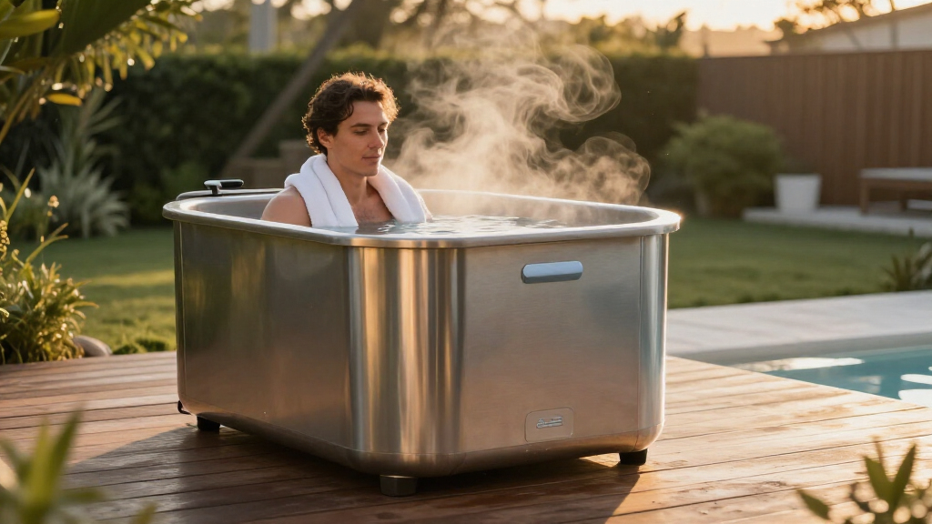 dynamic chiller for cold plunge