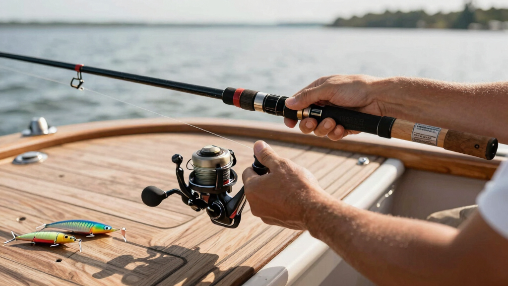 boat fishing gear