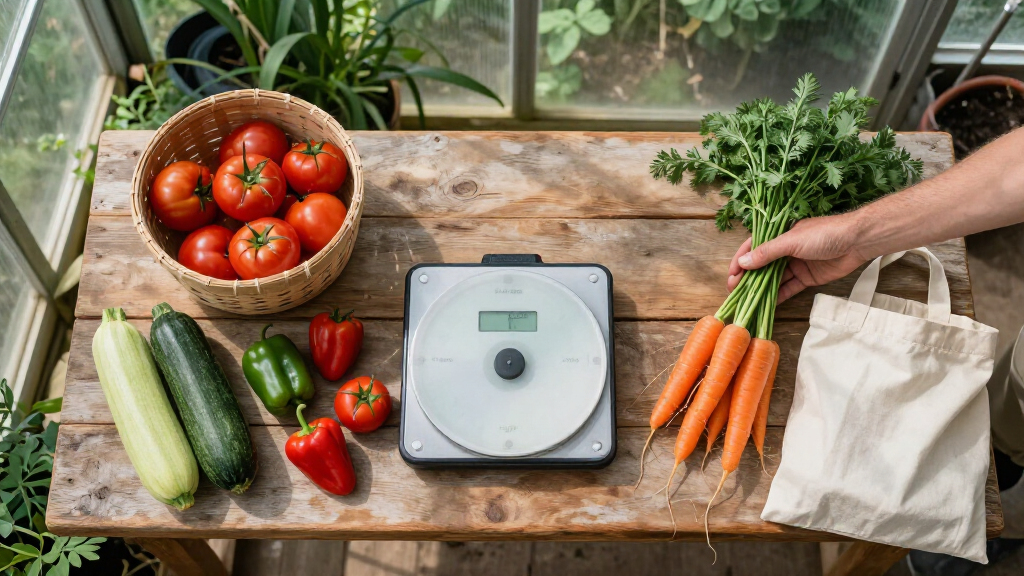 best produce scale digital for farm stand prep