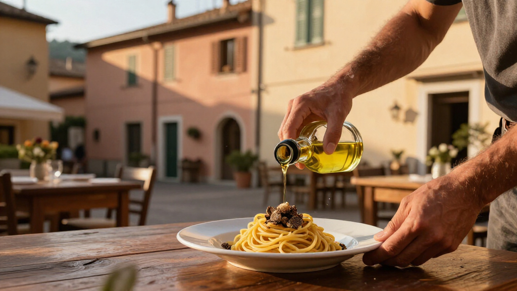 Italian truffle oils and seasonings