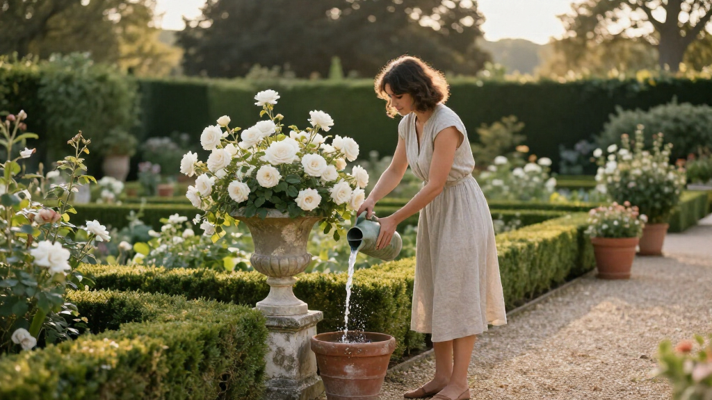 best stately garden decor