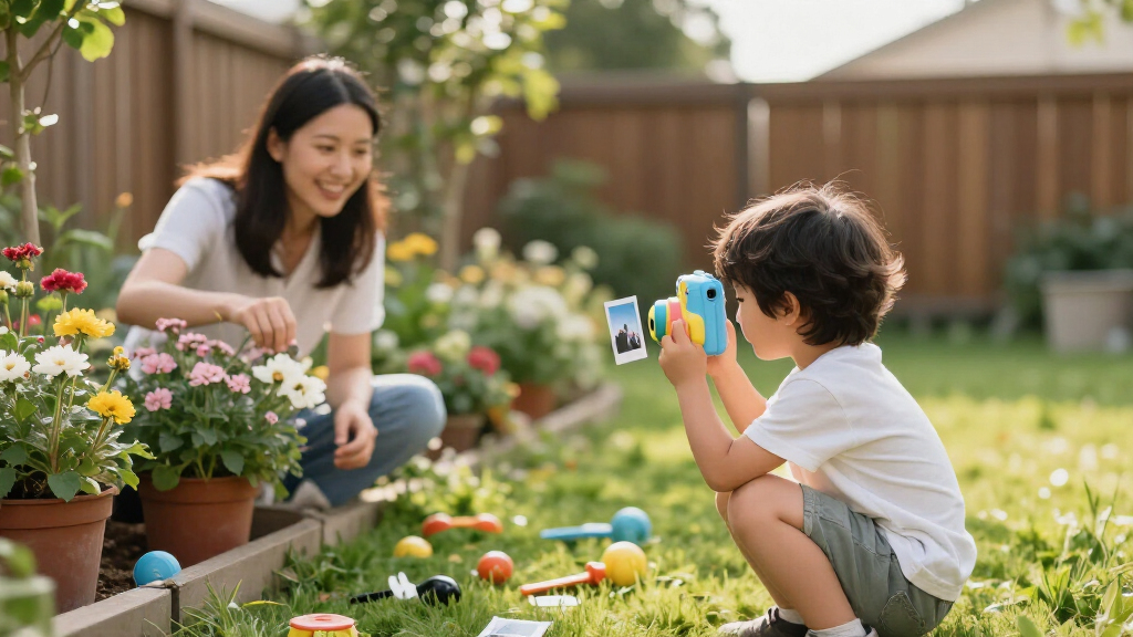 kids' instant print cameras