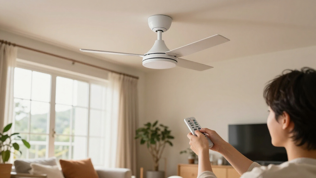 smart ceiling fans with remote control