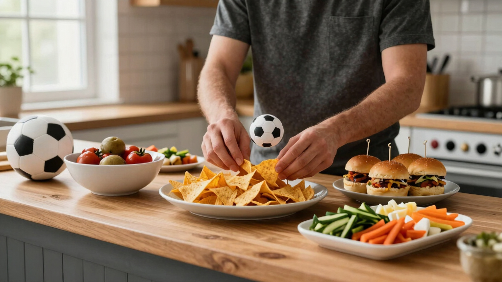 soccer fan party snacks