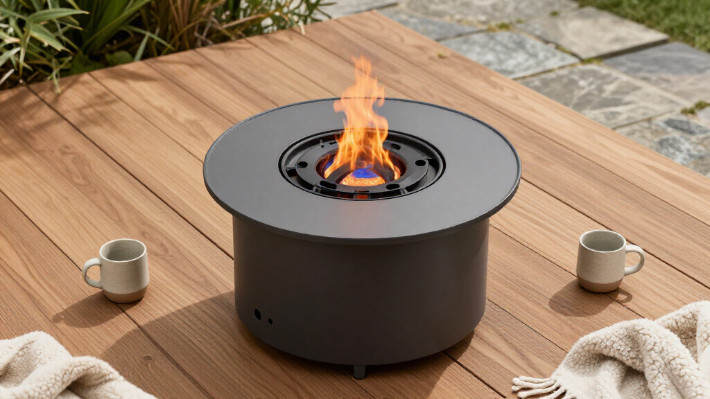 smokeless fire pit