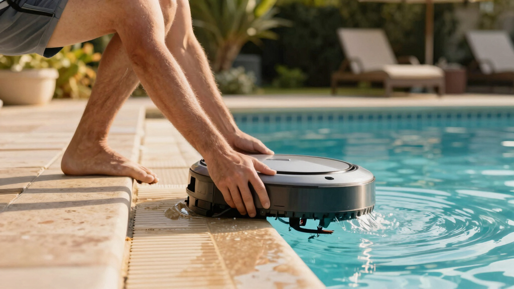 best robotic pool cleaner for steps and ledges