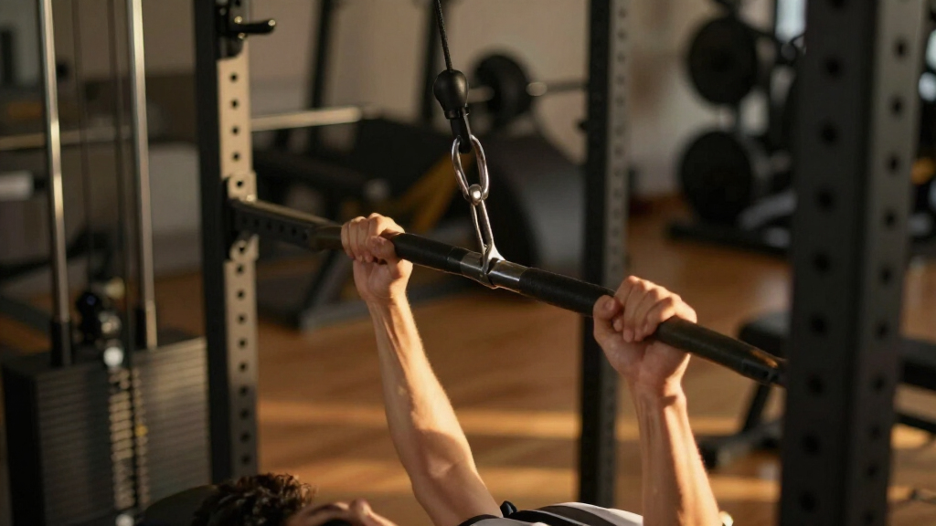 power rack with cable attachment