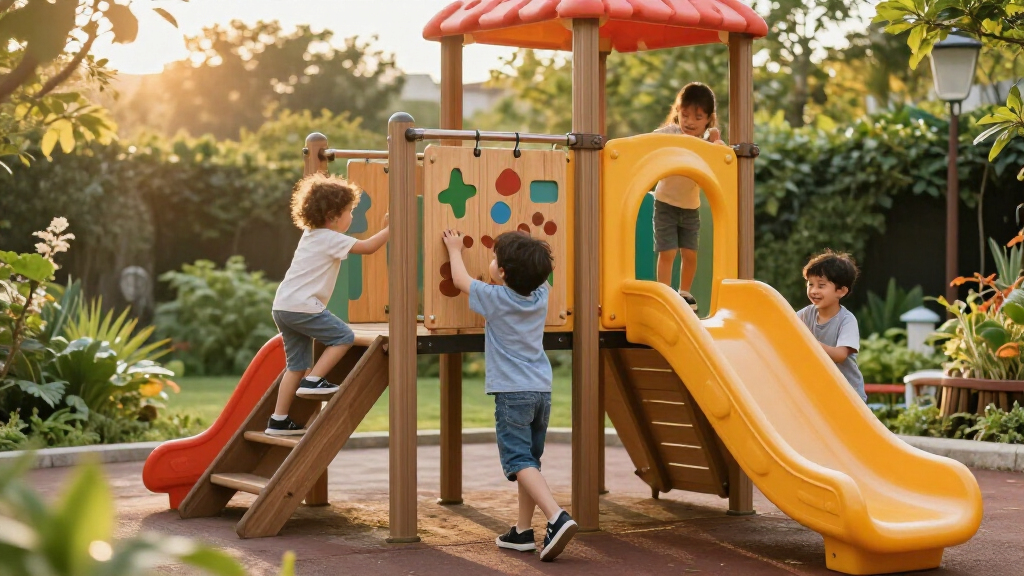 outdoor educational play equipment