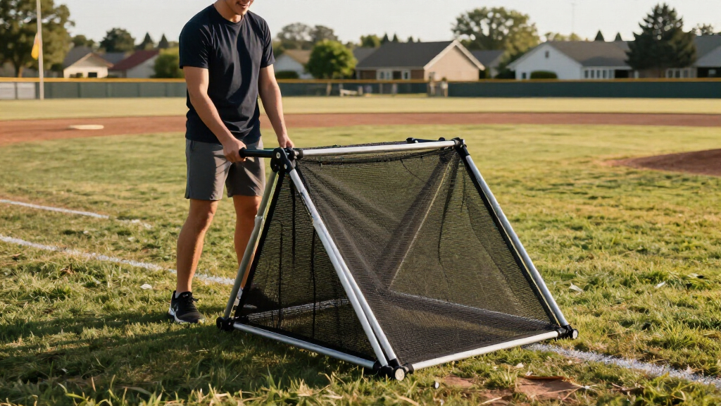 collapsible batting cage systems