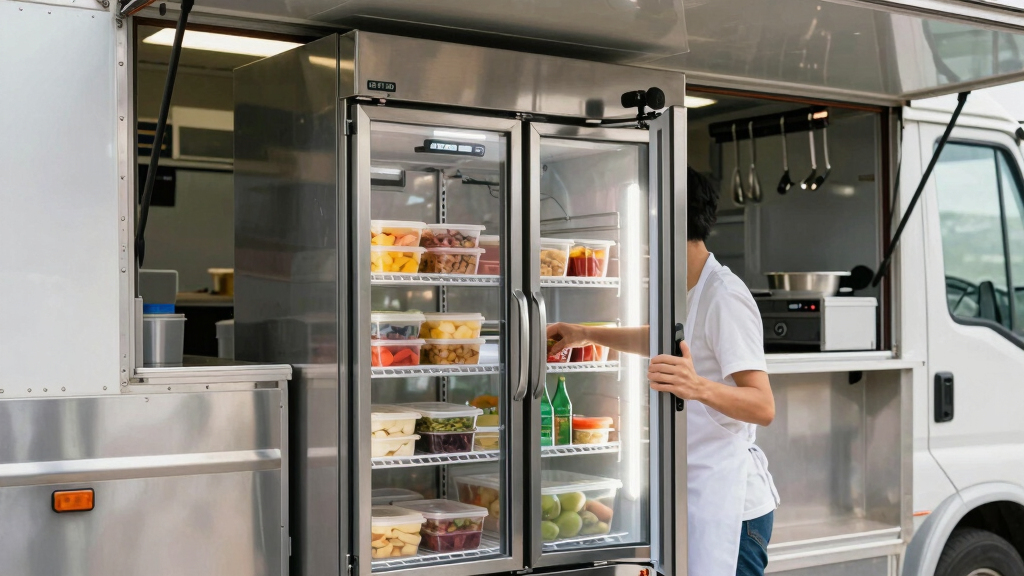 best two door commercial refrigerators for food trucks