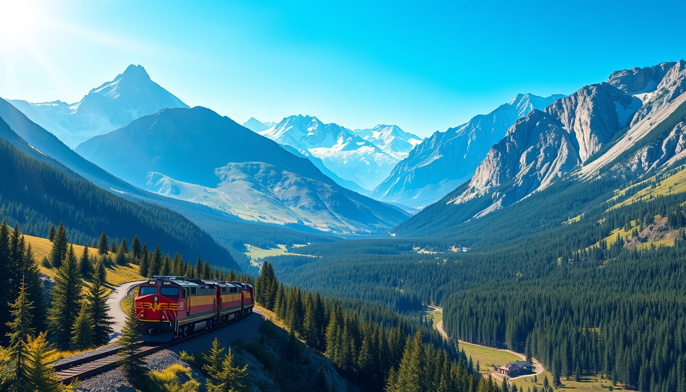 Breathtaking Train Journeys in North America