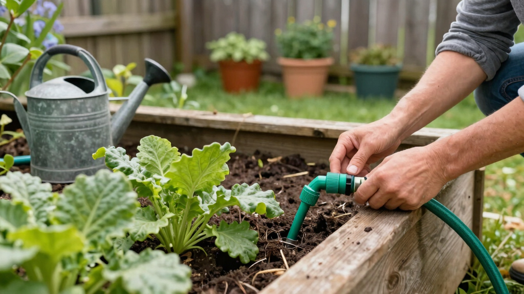 best greenhouse watering kits for raised beds