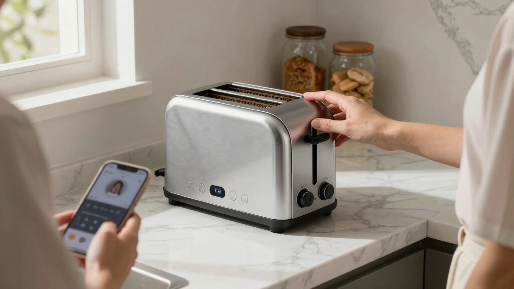 smart toasters with app control and preset programs