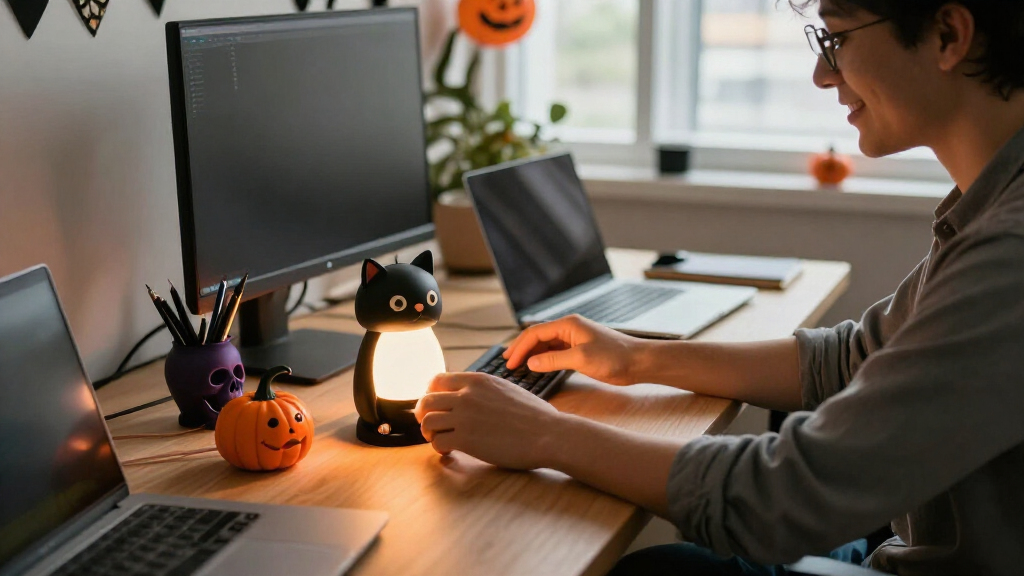 spooky office desk accessories