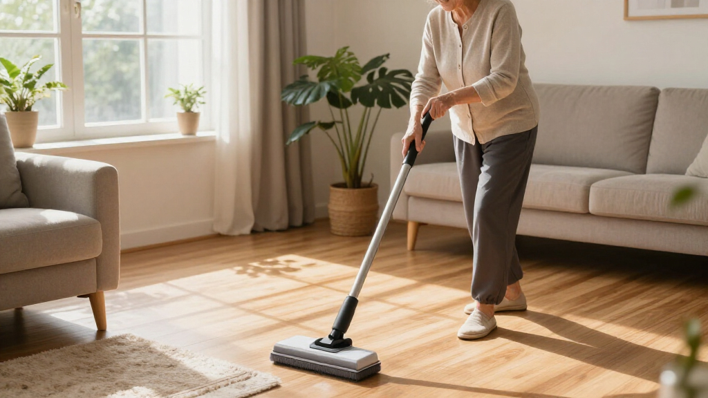 elderly friendly floor sweepersamazon choices for seniors