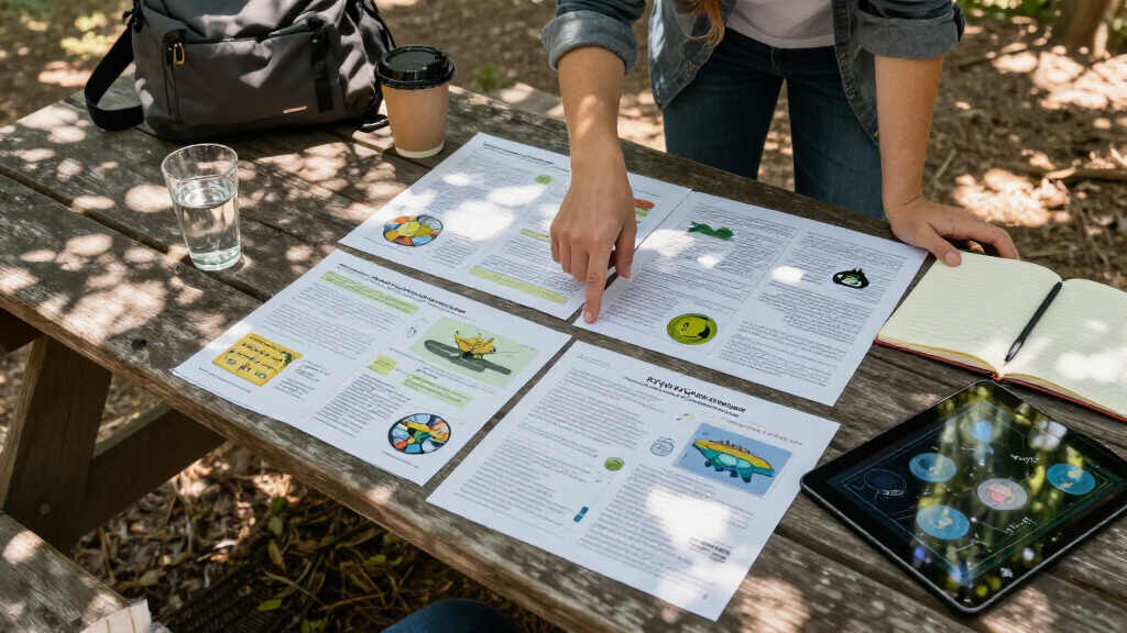 educational science reference posters
