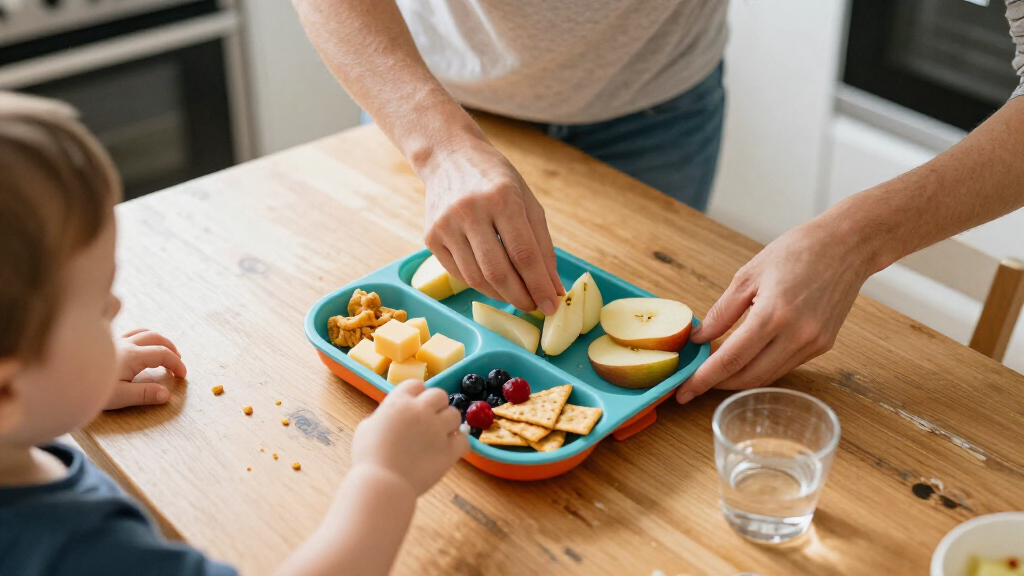 toddler snack trays