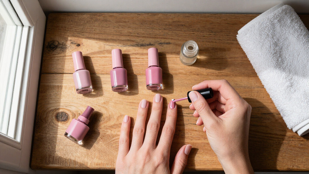 best dusty pink nail polishes