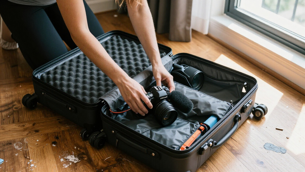 best checked luggage cases for creator gear