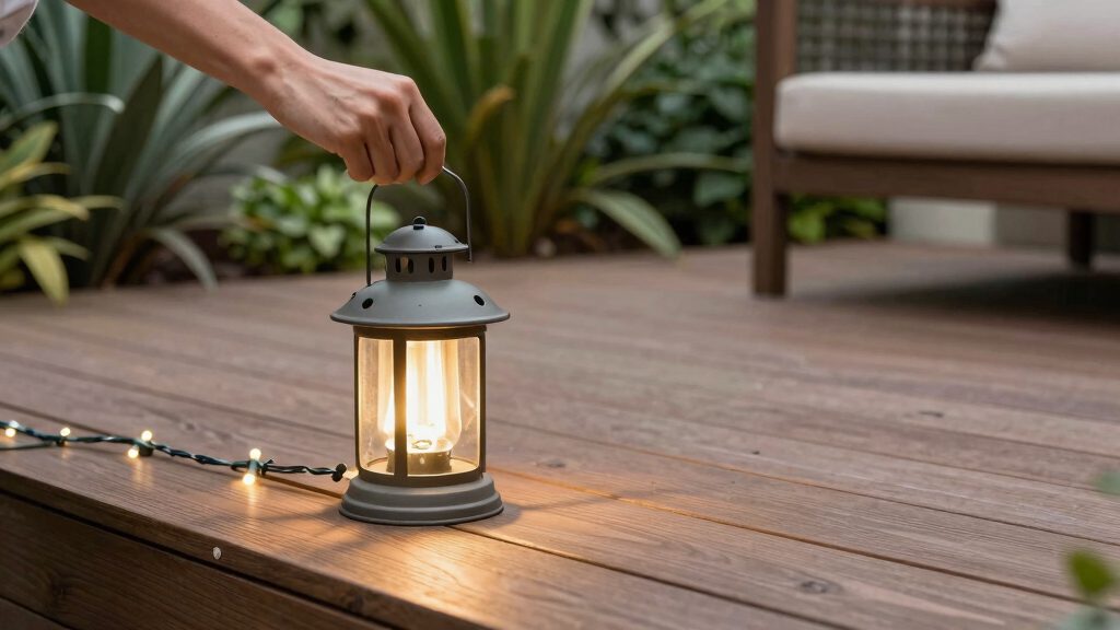 material for outdoor lighting