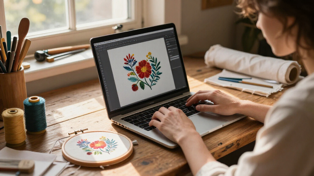 best laptop for embroidery software