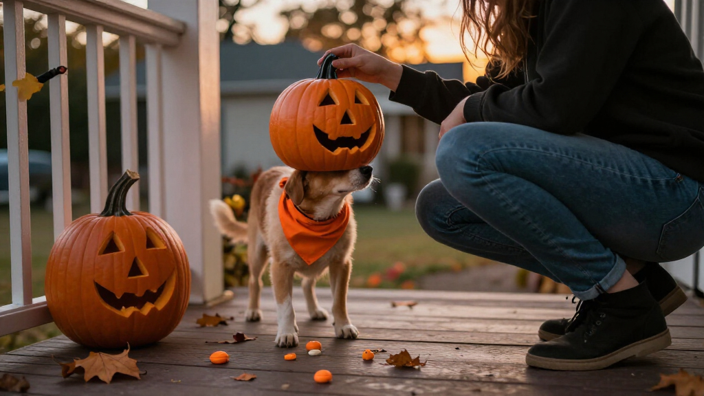 Halloween dog treat dispensers