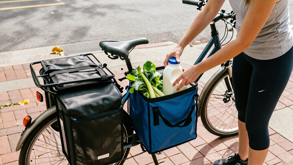insulated panniers for groceries