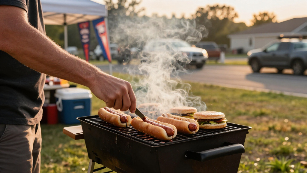 portable tailgating grills
