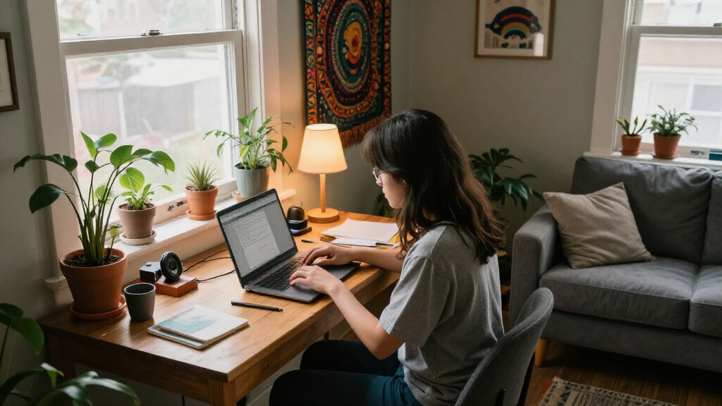 dorm room furniture and decor