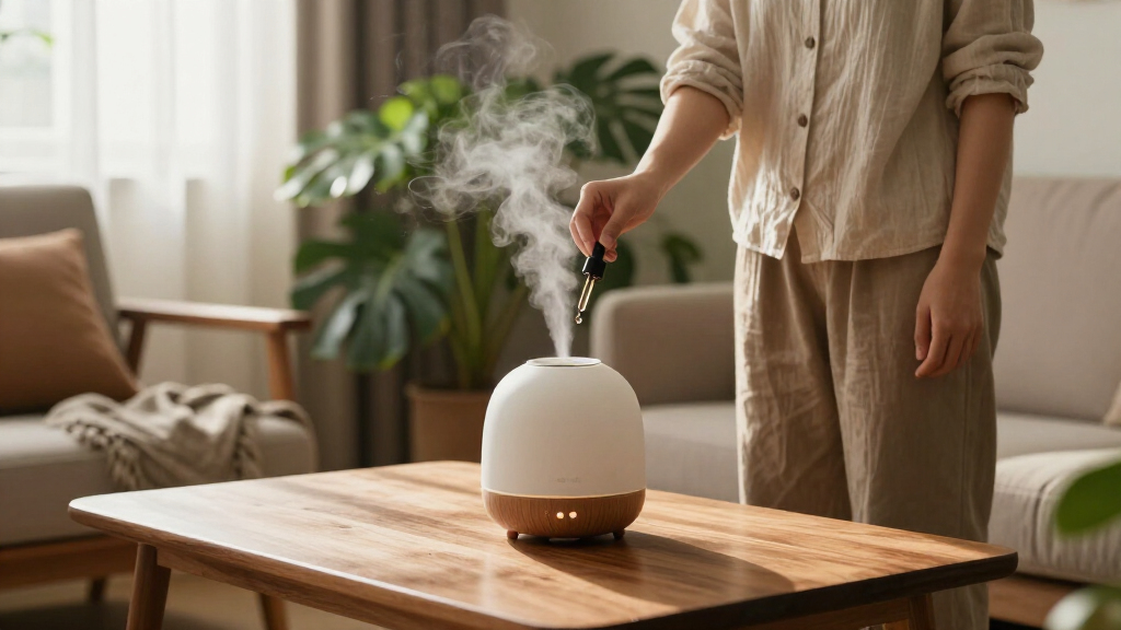 greenhouse humidifier with oils