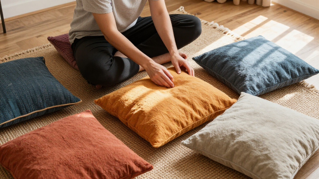 best floor cushions