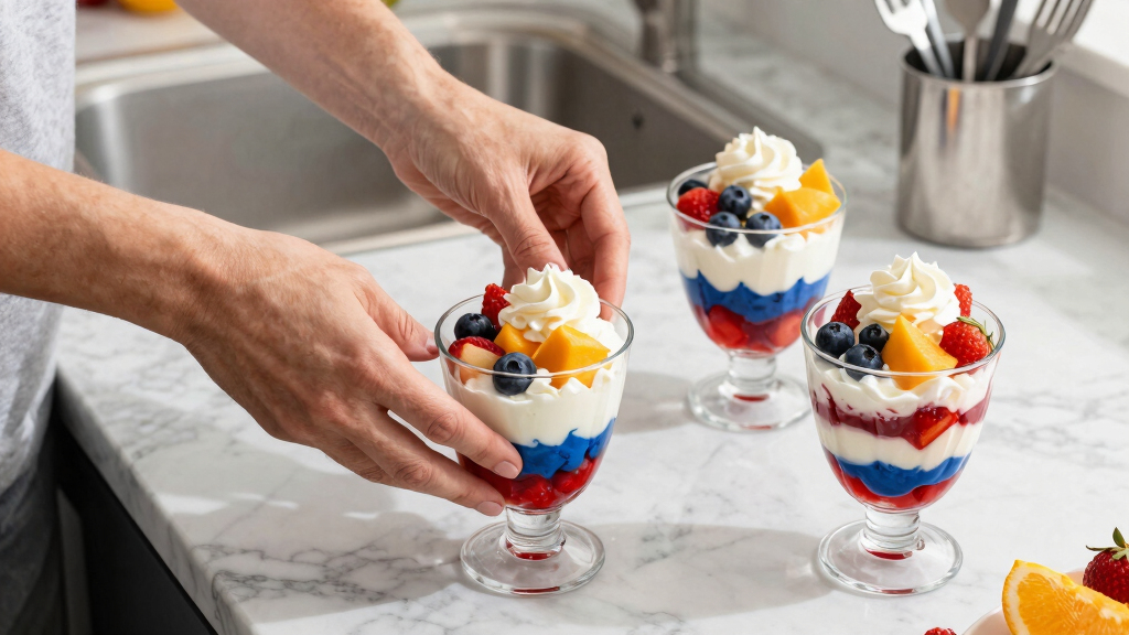 patriotic 4th of July party snacks