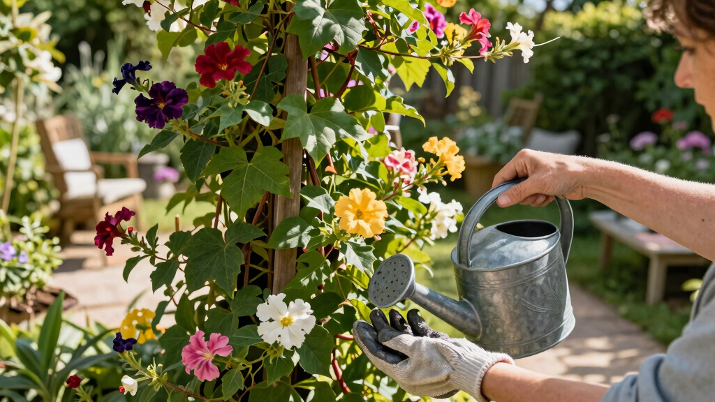 best flowering climbing vines