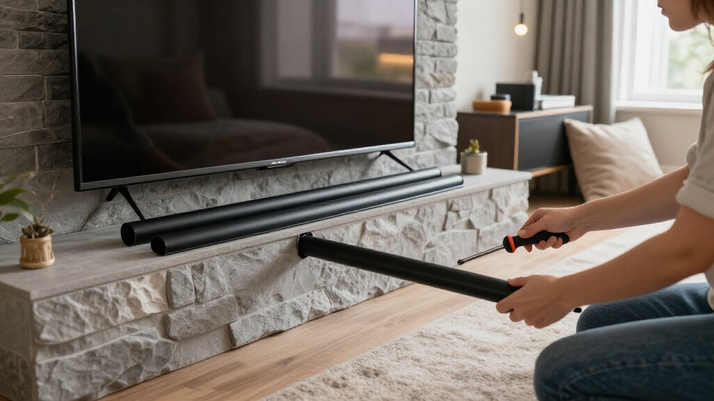 cable concealment kits for fireplaces and tv mounts