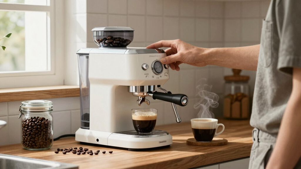 affordable espresso machine with grinder