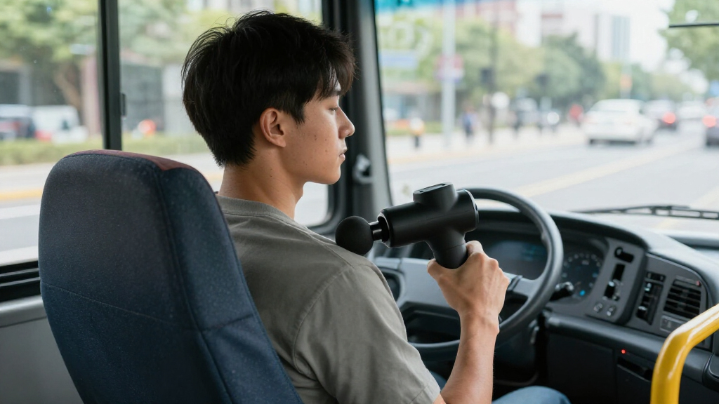 massage guns for bus drivers