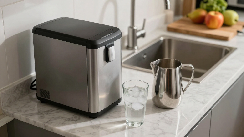 best ice maker with water line hookup countertop