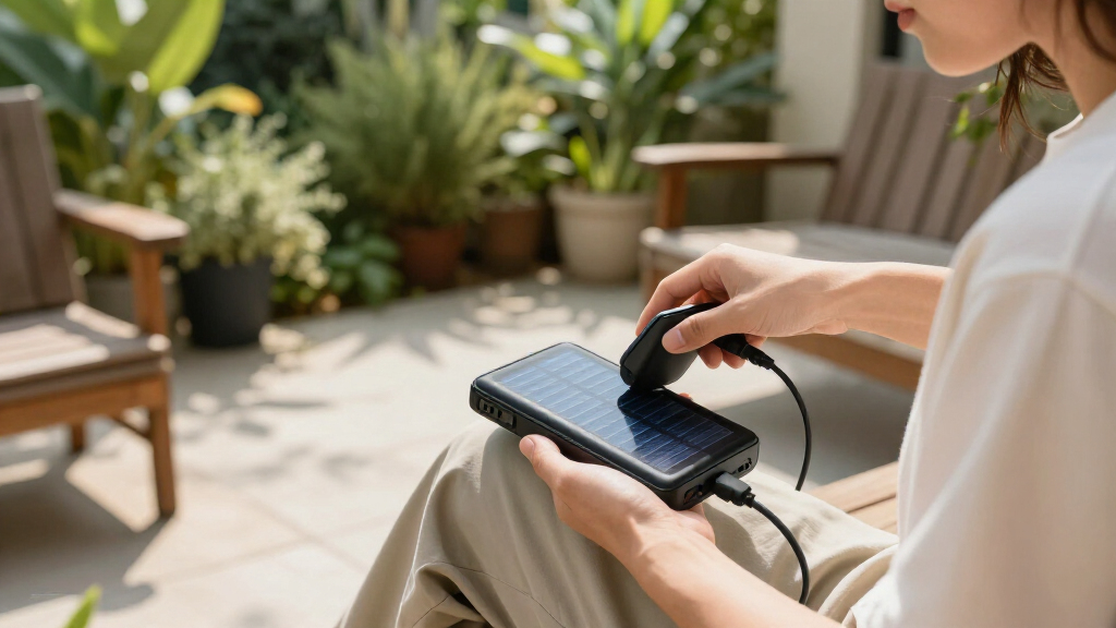 portable solar power banks